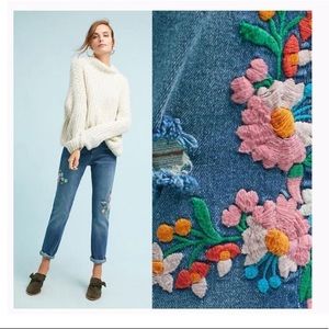 Anthropologie Pilcro & the Letterpress Jean